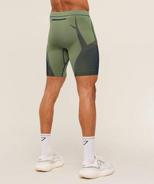 Seamless Running Half Tight - US 8173