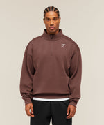 Crest Oversized 1/4 Zip - US 2576
