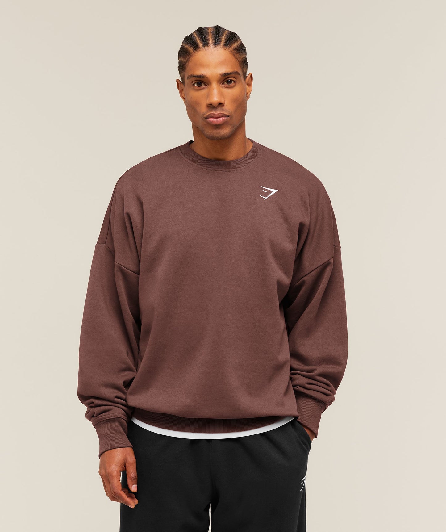 Oversized Crest Crew - US 3962