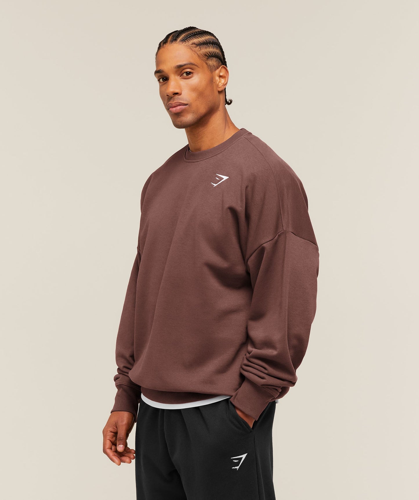 Oversized Crest Crew - US 6332