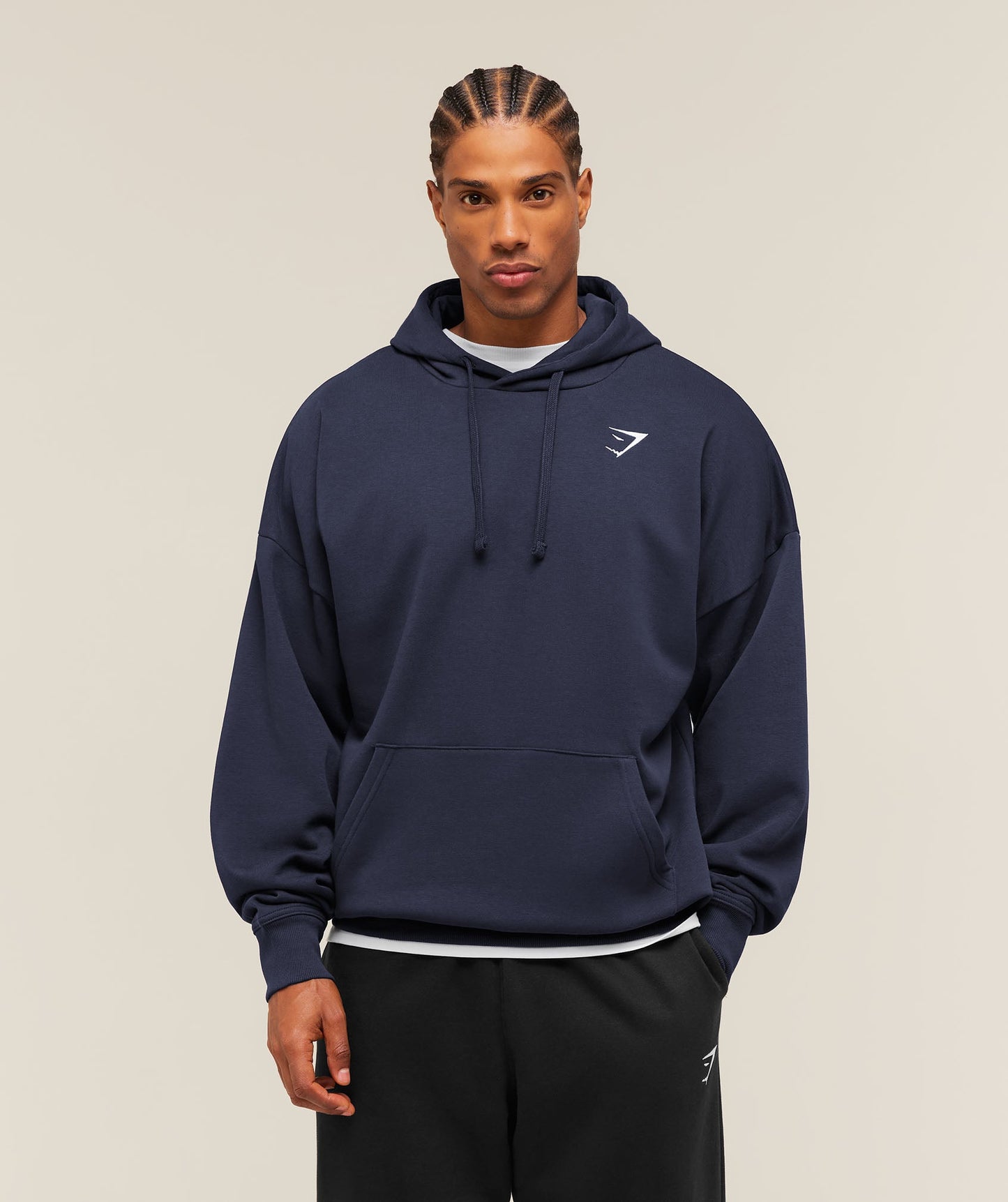 Crest Oversized Hoodie - US 5642