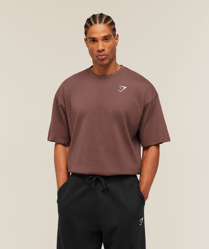 Crest Oversized T-Shirt - US 7176