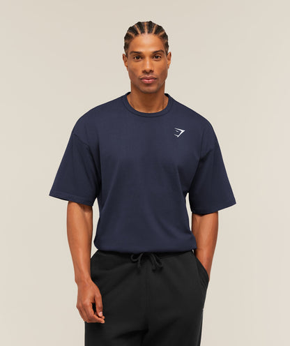 Crest Oversized T-Shirt - US 4653
