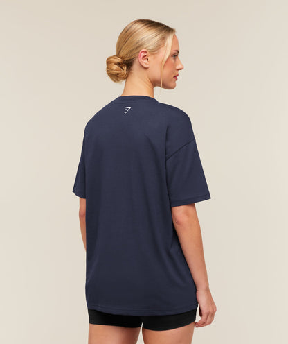 College Crest Graphic T-Shirt - US 5310