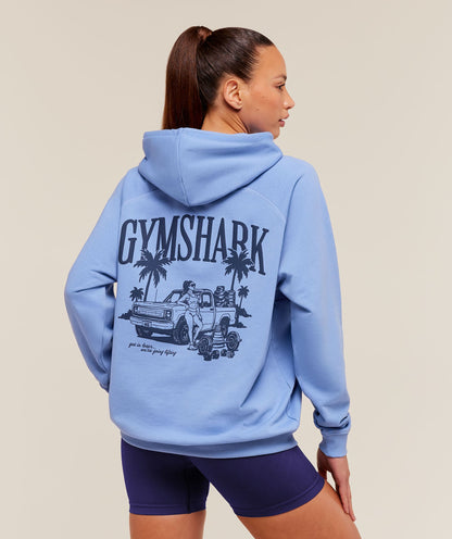Pick Up Truck Graphic Hoodie - US 0111