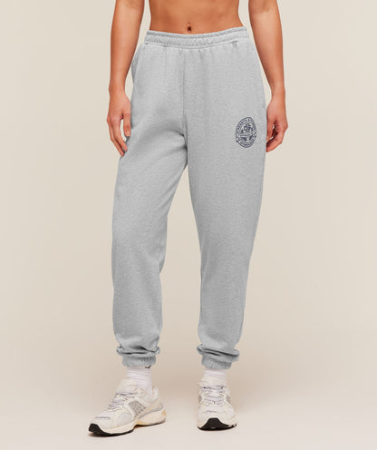 Strength and Fitness Crest Graphic Joggers - US 7752