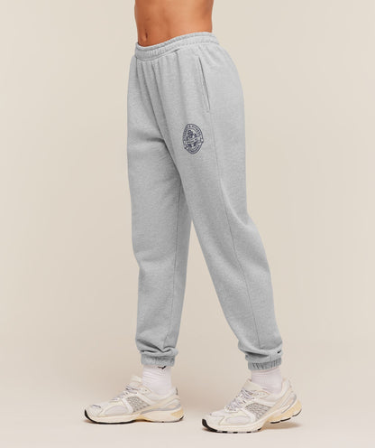 Strength and Fitness Crest Graphic Joggers - US 7752