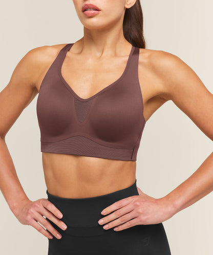 High Support V-Neck Sports Bra - US 7222