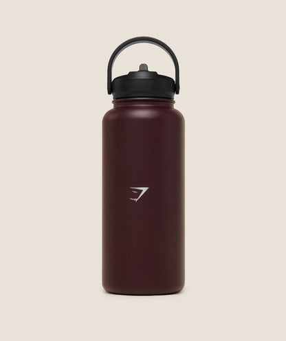 Metal Insulated Straw Bottle 1L - US 3228