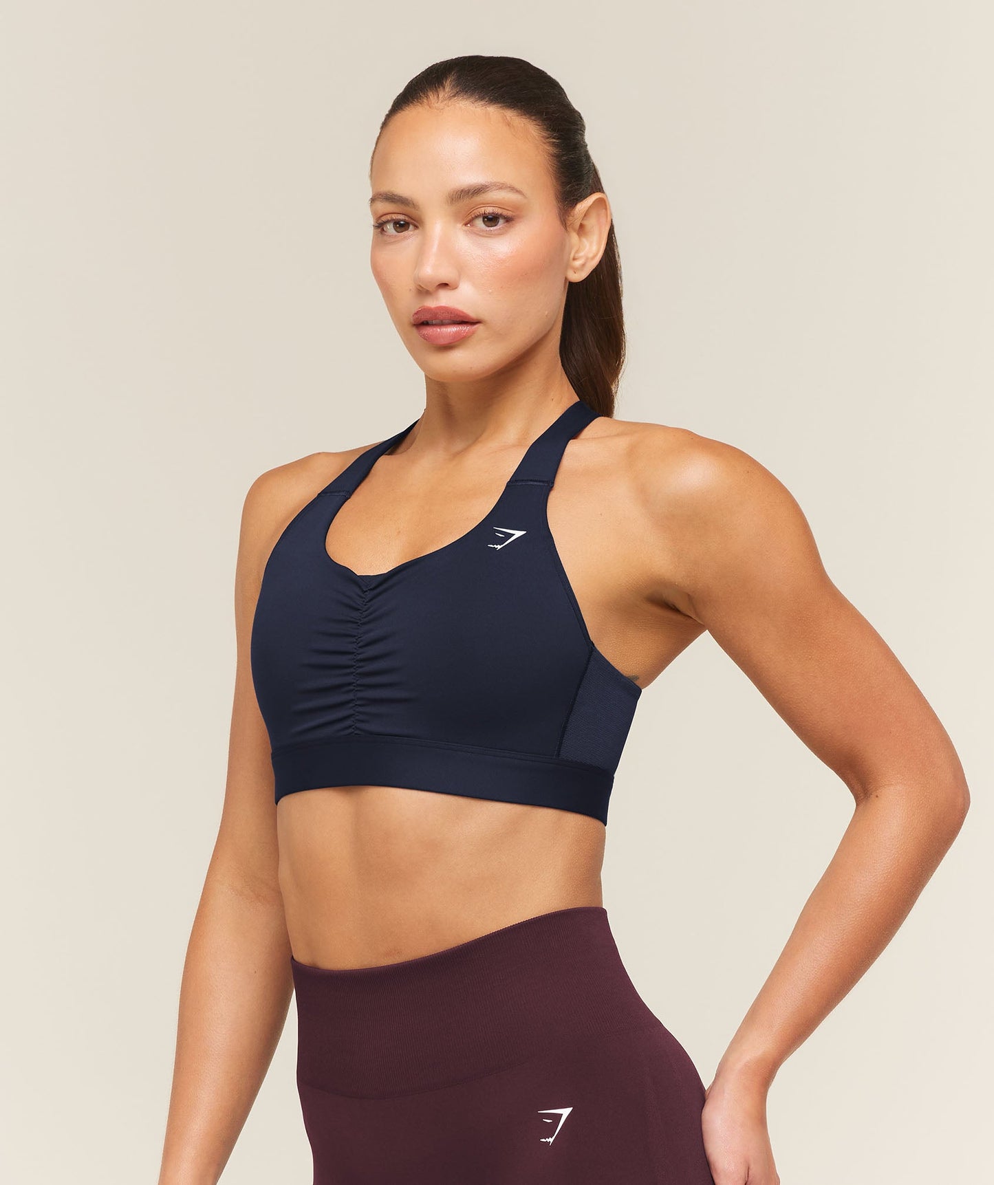 High Support Ruched Sports Bra - US 5665