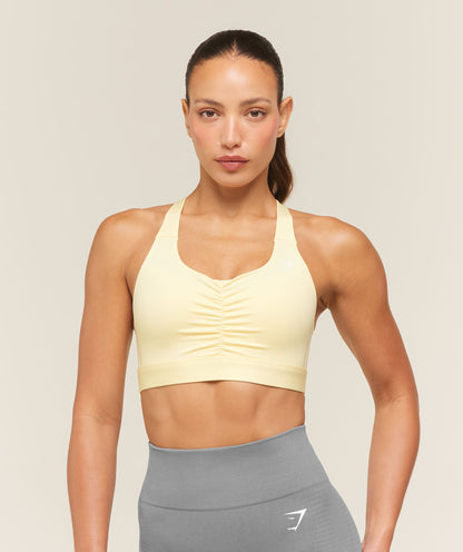 High Support Ruched Sports Bra - US 8226