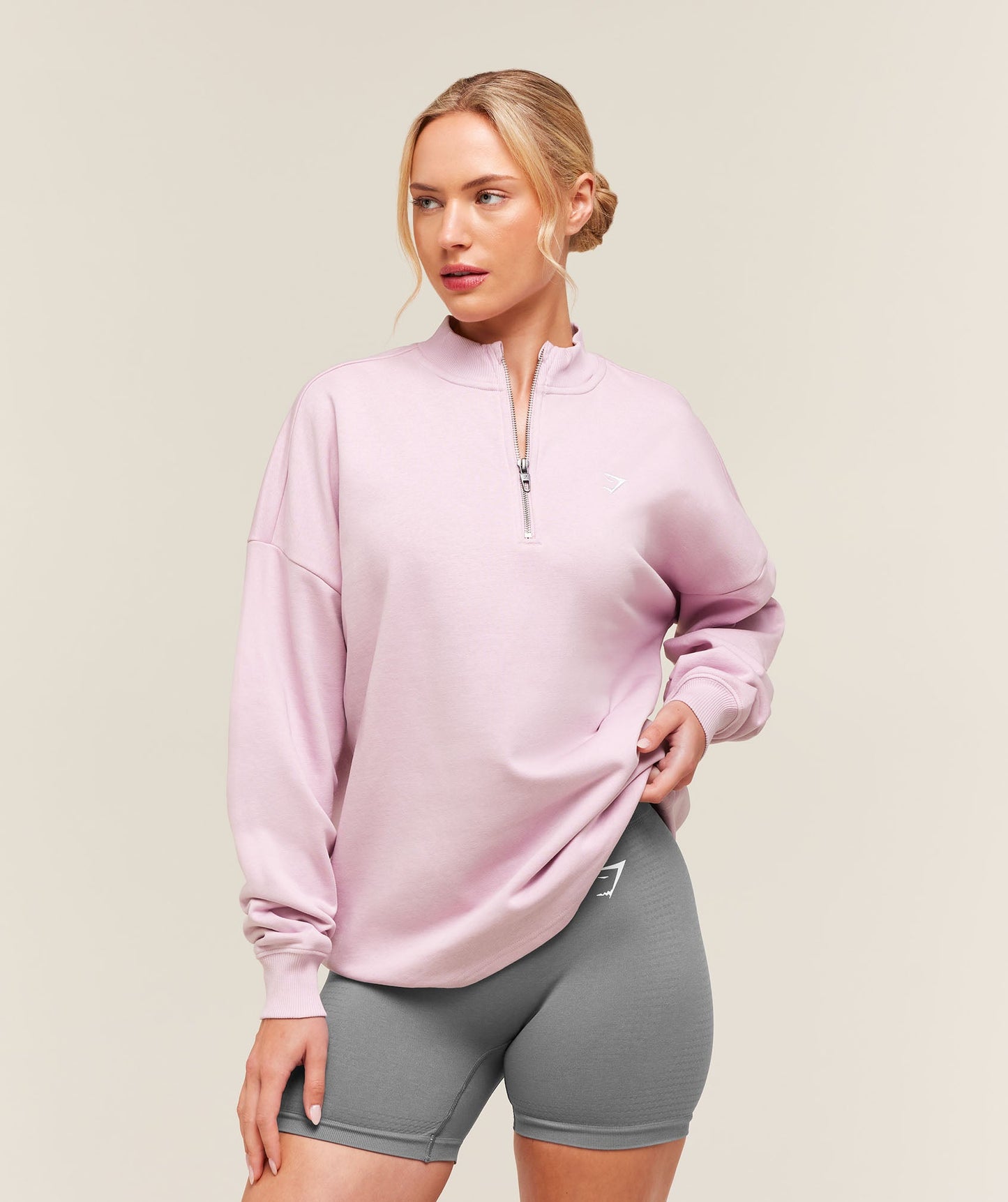 Training Oversized 1/4 Zip - US 0999