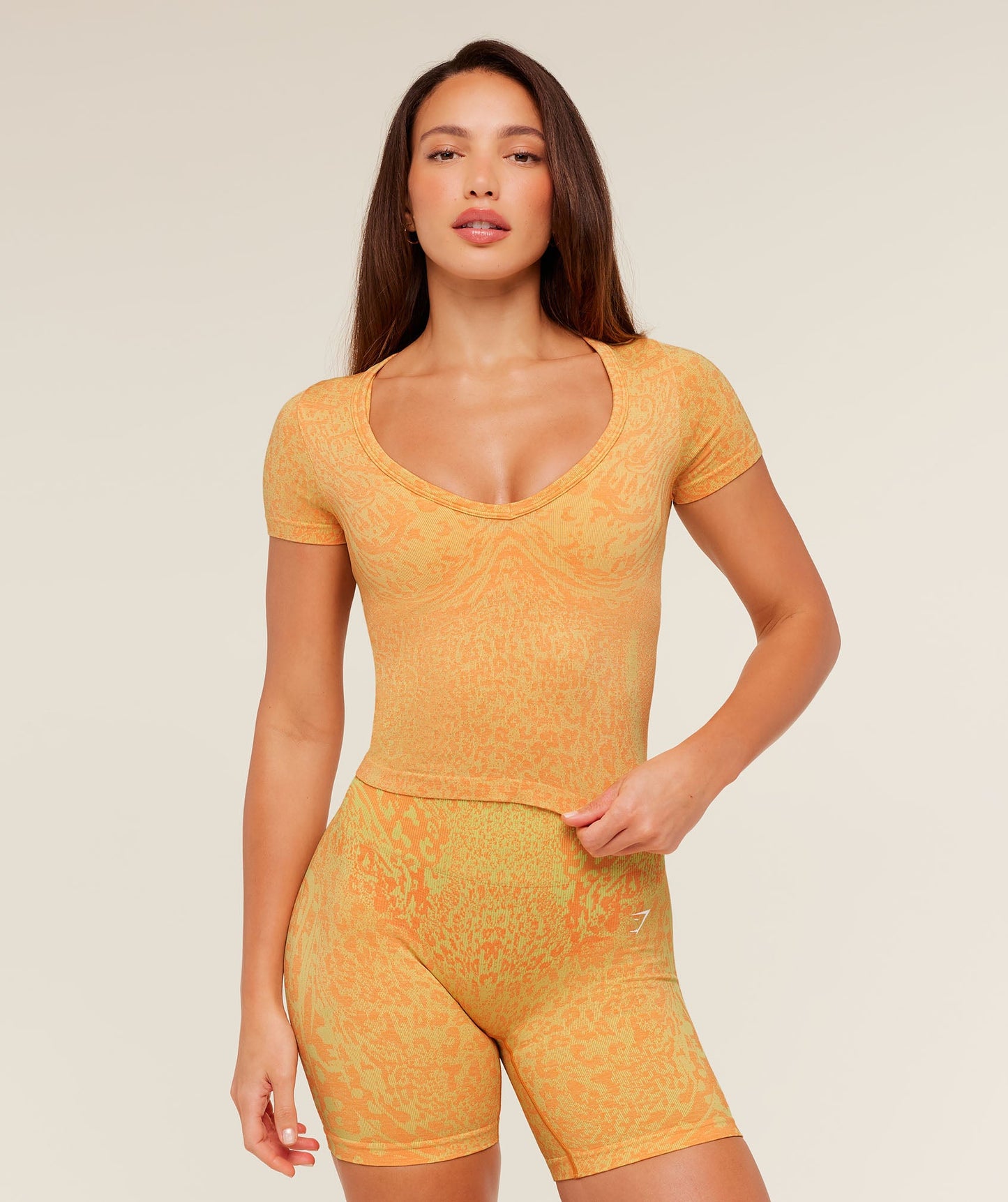 Adapt Animal X Whitney Short Sleeve Top - US 6751