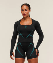 Black/Brand Blue