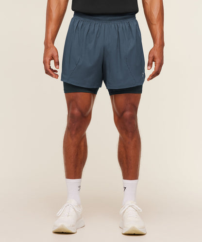 Running 4\" 2in1 Shorts - US 6160
