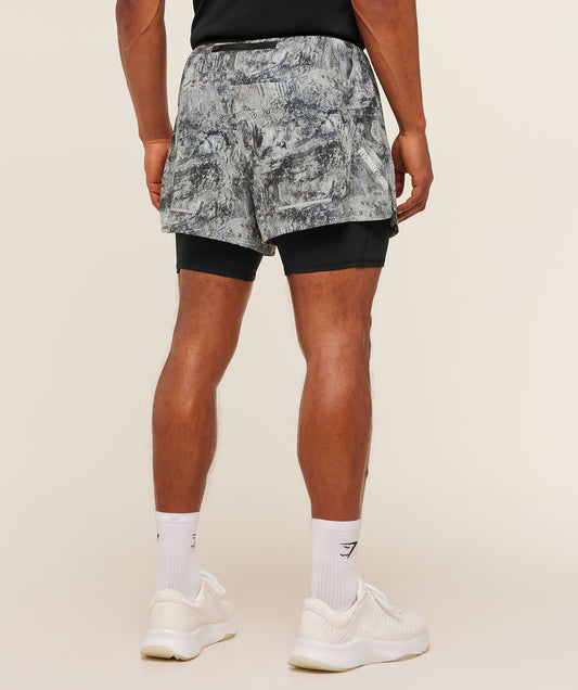 Running 4\" 2in1 Shorts - US 6160