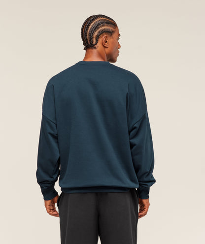 Oversized Crest Crew - US 9490