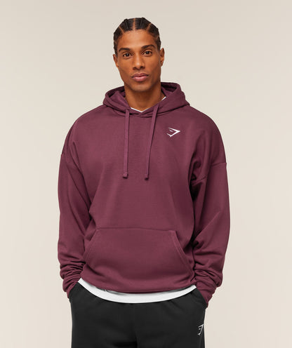 Crest Oversized Hoodie - US 4013