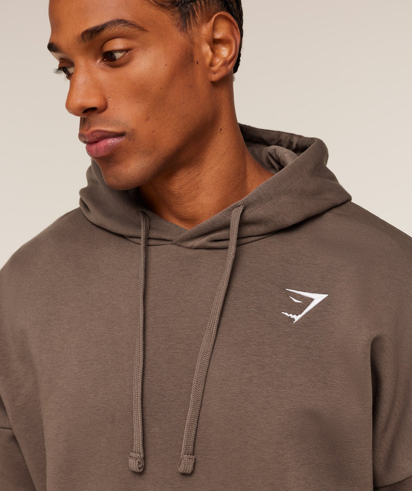 Crest Oversized Hoodie - US 0296