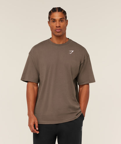 Crest Oversized T-Shirt - US 8482