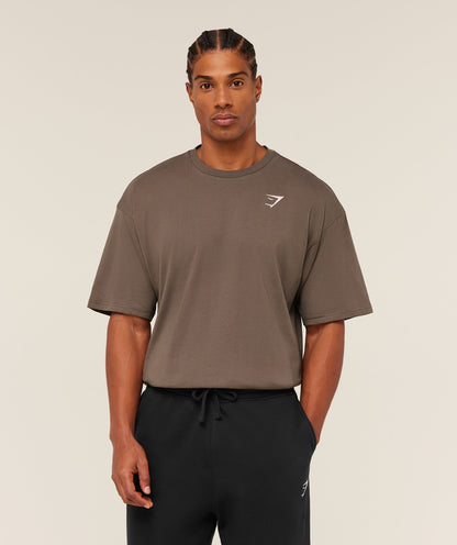Crest Oversized T-Shirt - US 6175