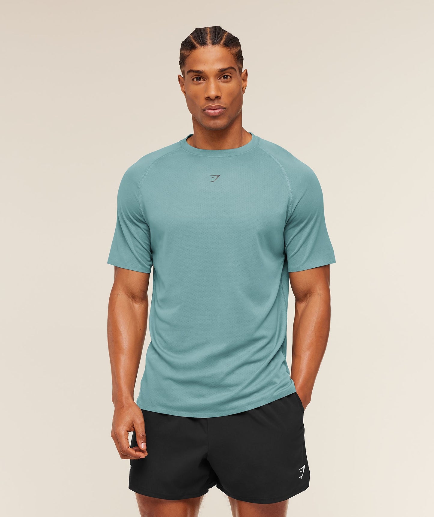 Hybrid Engineered Jacquard T-Shirt - US 8798