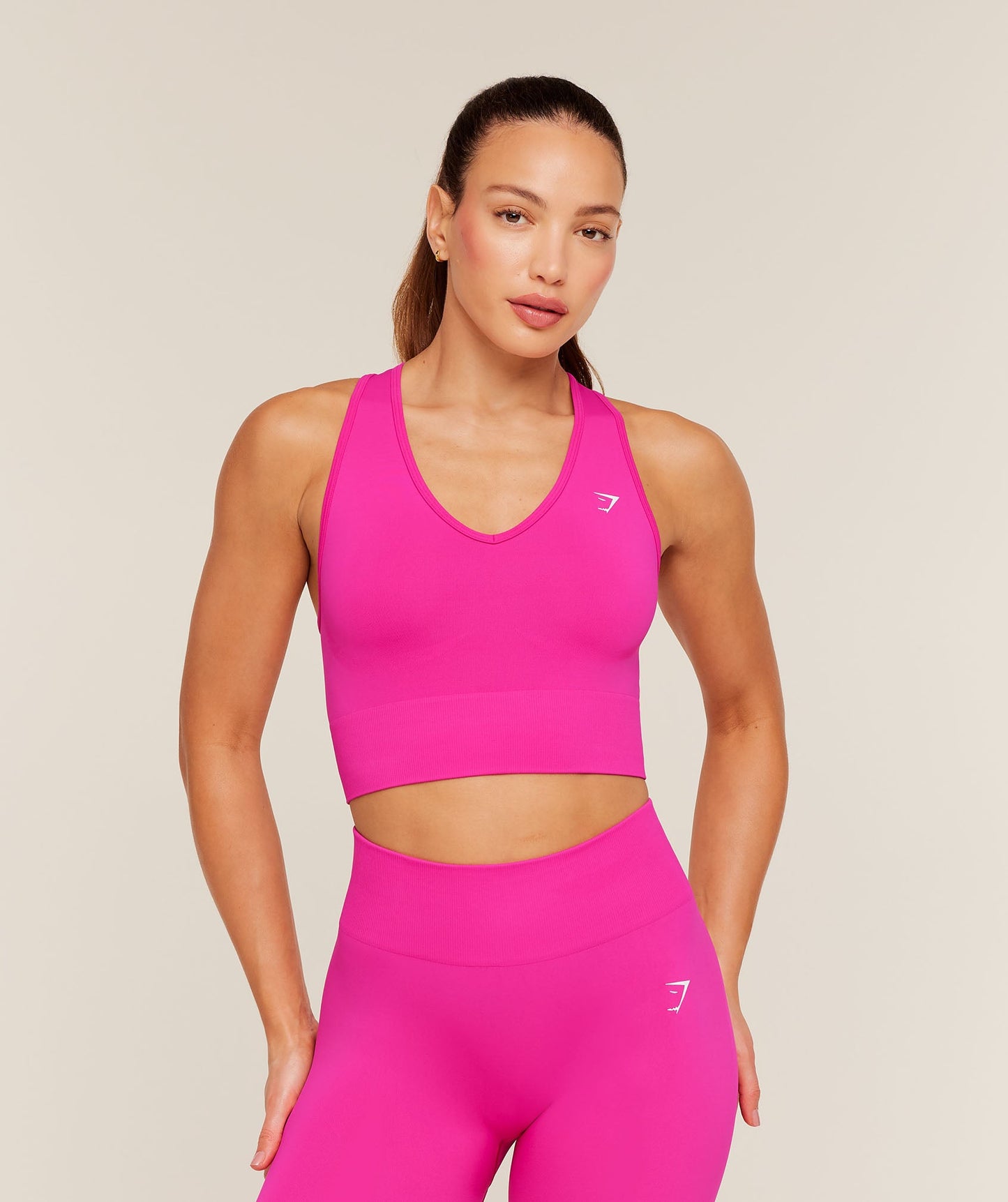 Everyday Seamless Crop Tank - US 6610
