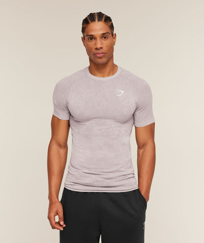 Geo Seamless Grid T-Shirt - US 1606