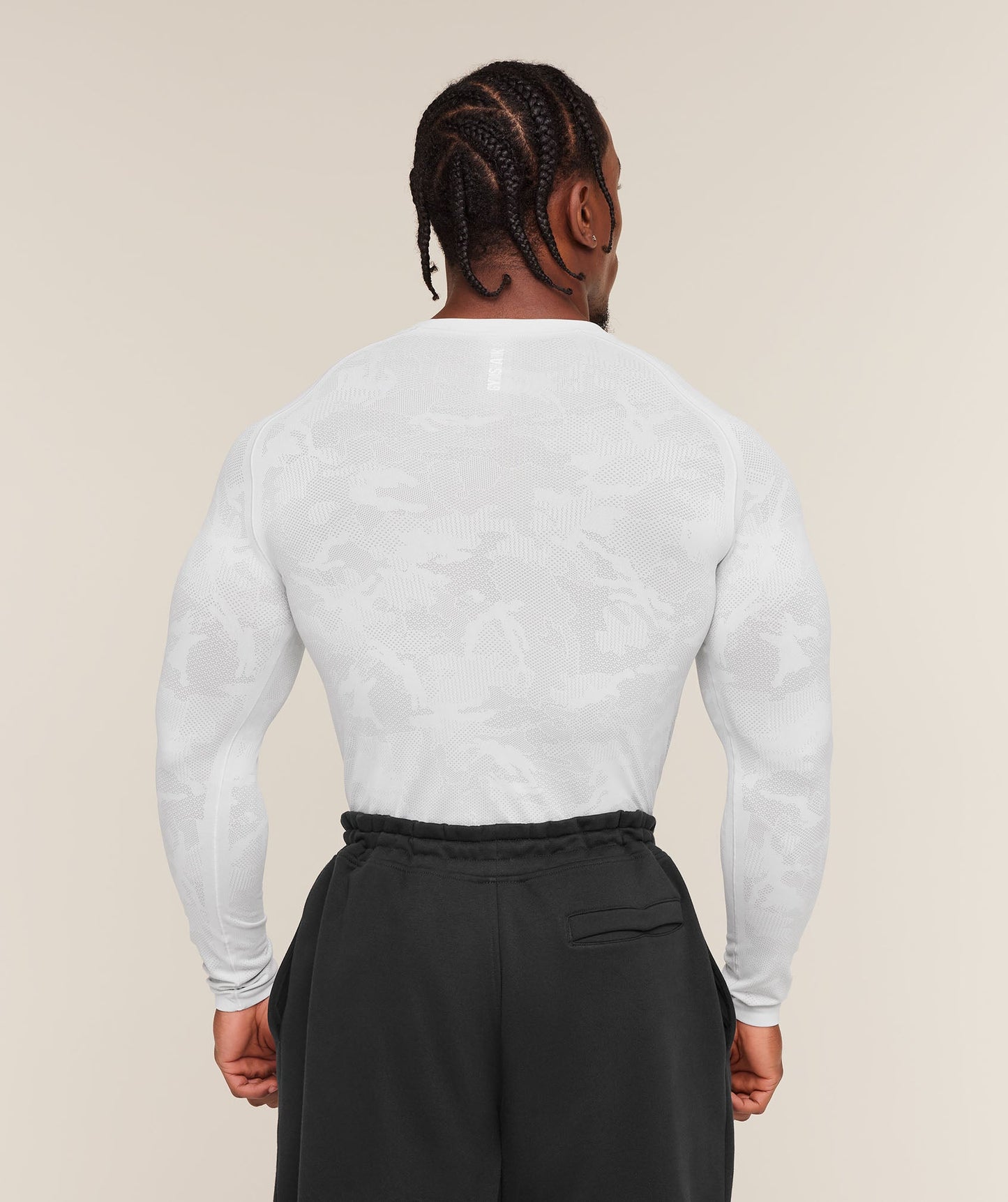 Geo Seamless Long Sleeve T-Shirt - US 3533