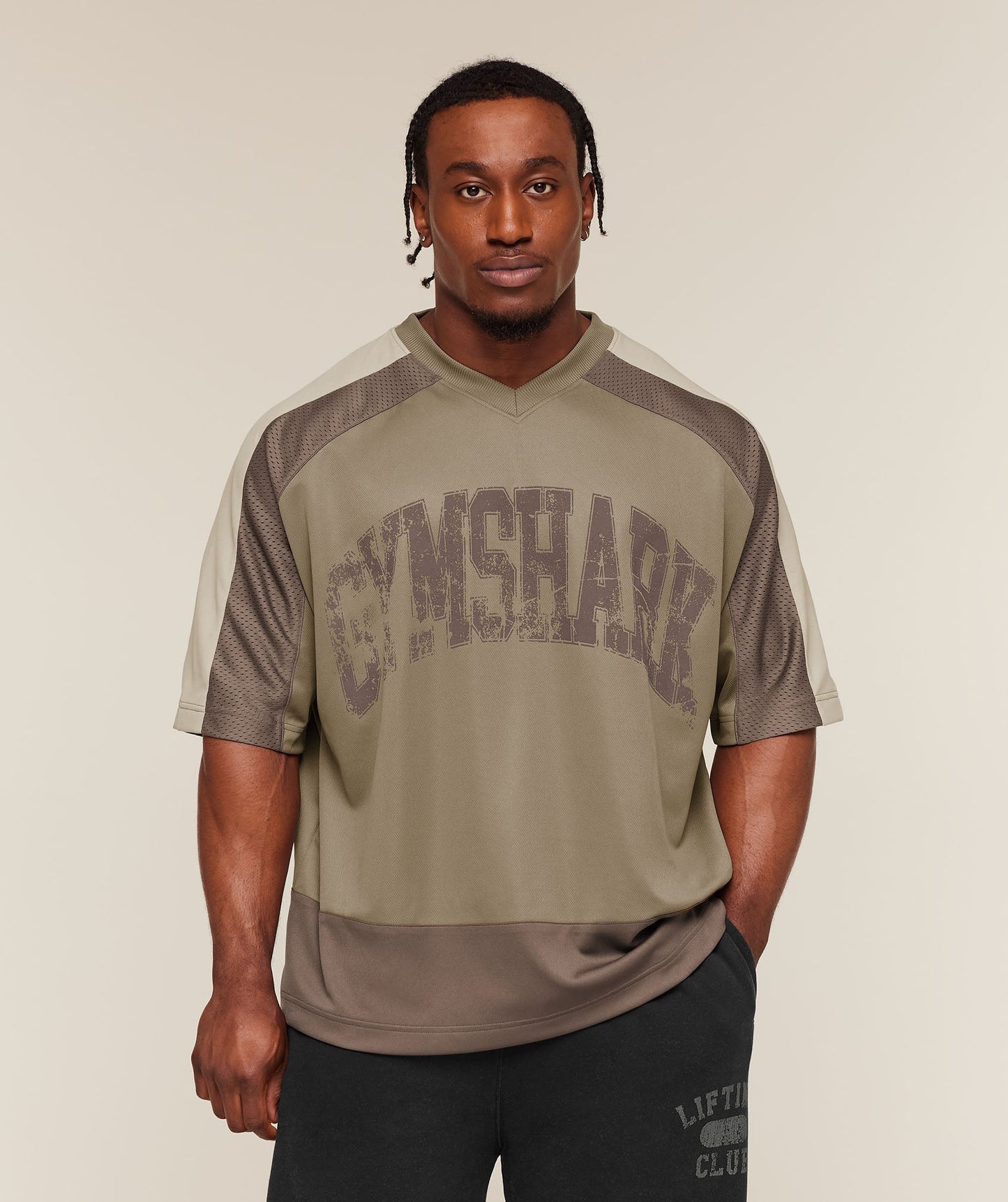 Collective Mesh Wordmark Jersey - US 3180