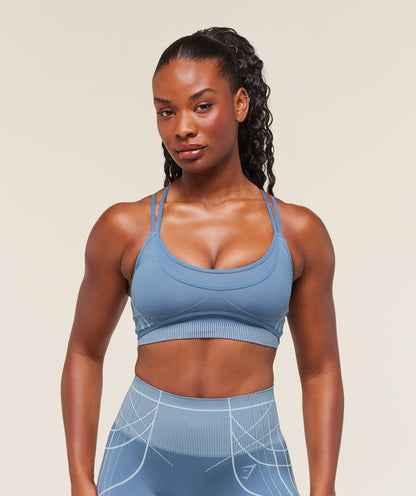 Apex Seamless Strappy Sports Bra - US 2841