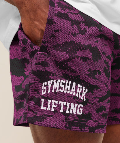 Lifting Mesh 5\" Shorts - US 4378