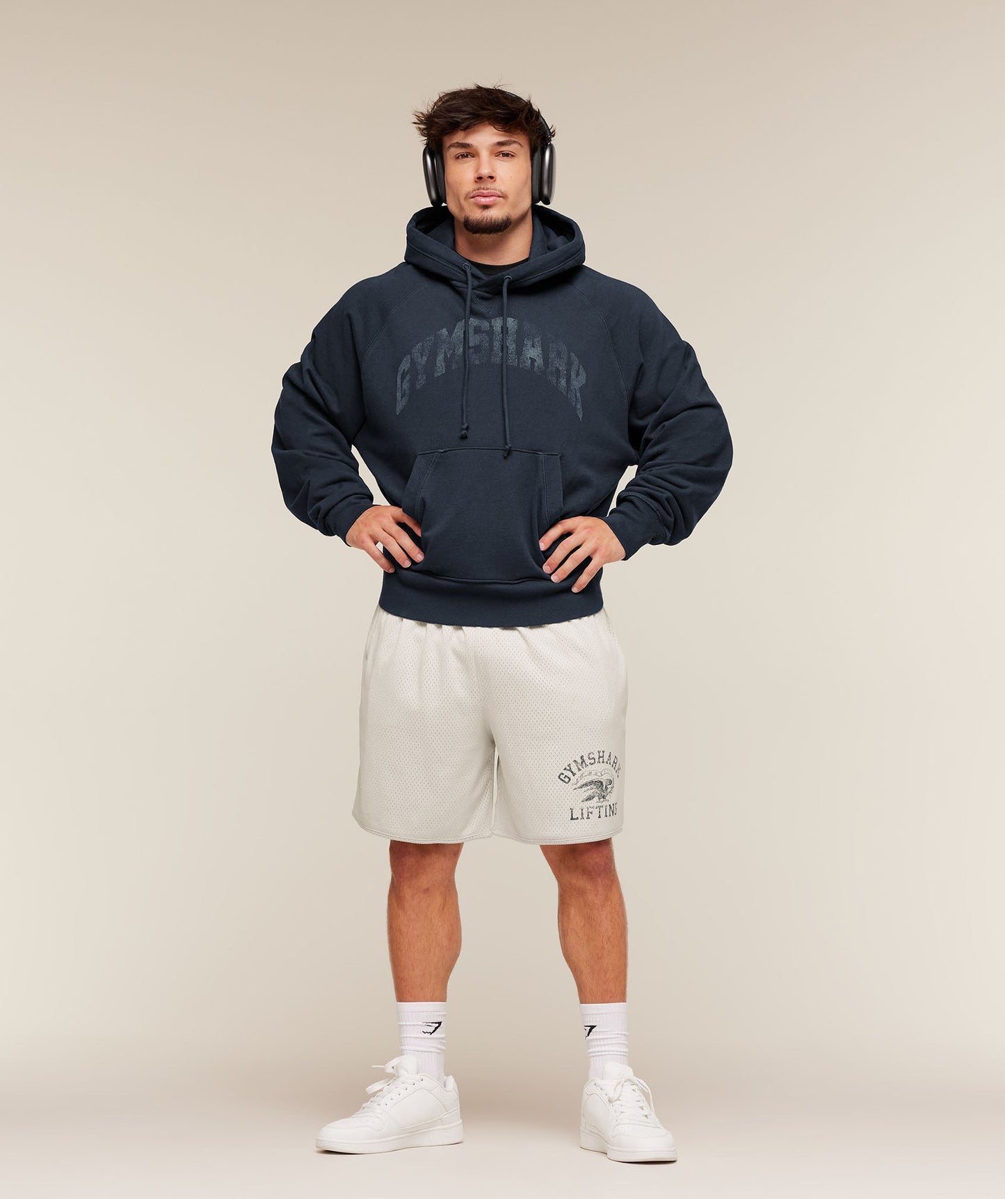 Retro Collegiate Graphic Hoodie - US 3340