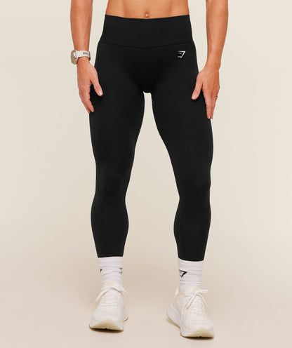 Interval Seamless Short Sleeve Crop Top - US 3559