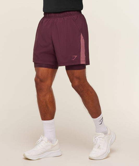 Sport 5\" 2 in 1 Shorts - US 7242
