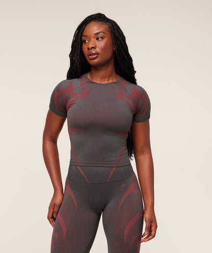 Storm Seamless Short Sleeve Top - US 9074