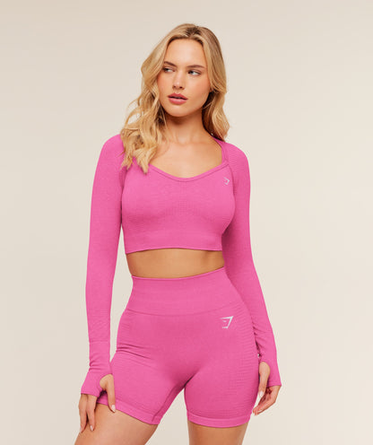 Vital Sweetheart Neck Crop Top - US 3489
